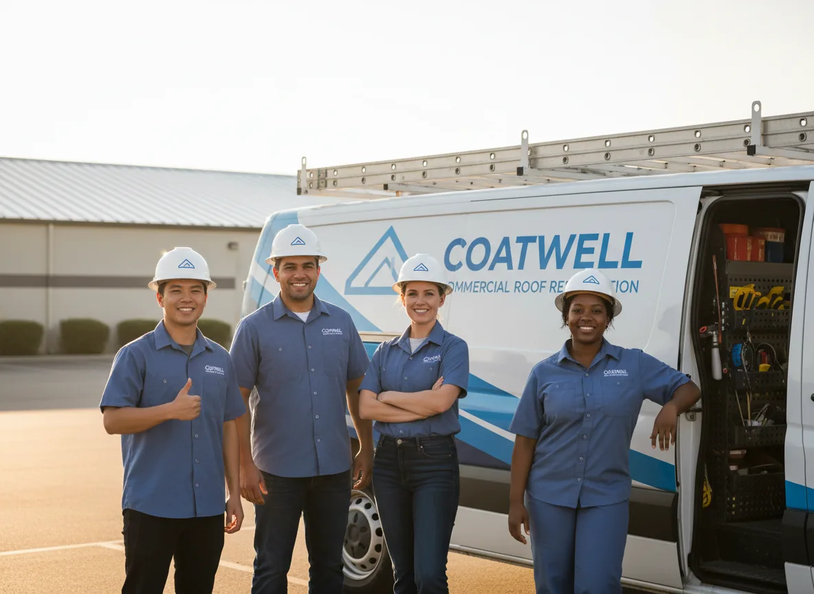 Commercial roof coating company in Fresno, OH